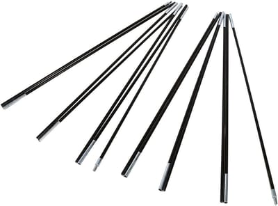 Tentstokken Reparatieset - Vervangende Stokken - Kamperen Buiten - Glasvezel Materiaal - 320 cm Lengte