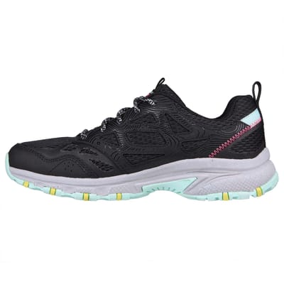 Sports Trainers for Women Skechers Overlace Lace-Up W Black