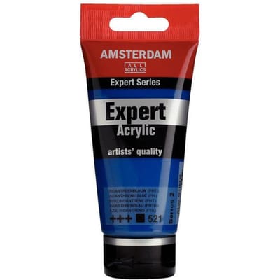 Amsterdam Expert Series Acrylverf - 75 ml - Indantreenblauw (Phtalo) 521   8712079289454   Verf