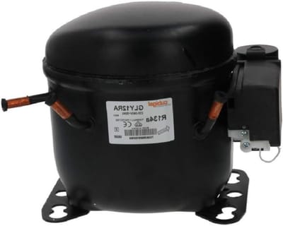 Koelcompressor - Vriesunit Motor - Koeling Onderdelen - 10.7cc Verplaatsing - 3/8 PK - Zwart