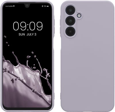 kwmobile telefoonhoesje geschikt voor Samsung Galaxy A16 5G - Hoesje voor smartphone - Precisie camera uitsnede - In lavendel