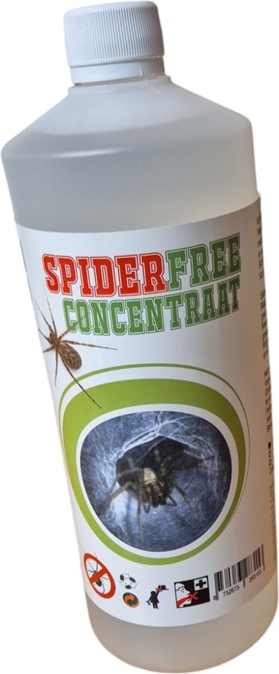 Spiderfree Concentraat - Spinnenrag verwijderen - Spinnen - 1 Liter