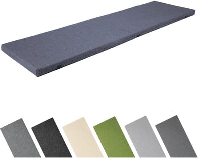 Garronda Bankkussen 140x40 cm – 4 cm dik – Waterafstotend & UV-bestendig – Marineblauw GD-AM-Dino