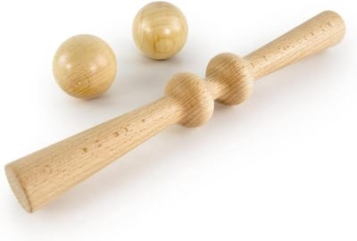 Houten Set voor Lichaamsmassage en Ontspanning - Exclusief Ontwerp voor Effectieve Resultaten