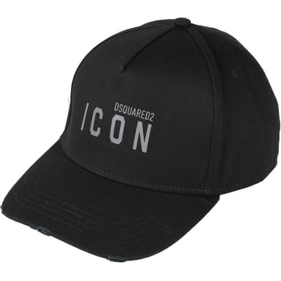 DSquared2 Icoon Baseballpet voor dagelijks gebruik (Zwart)