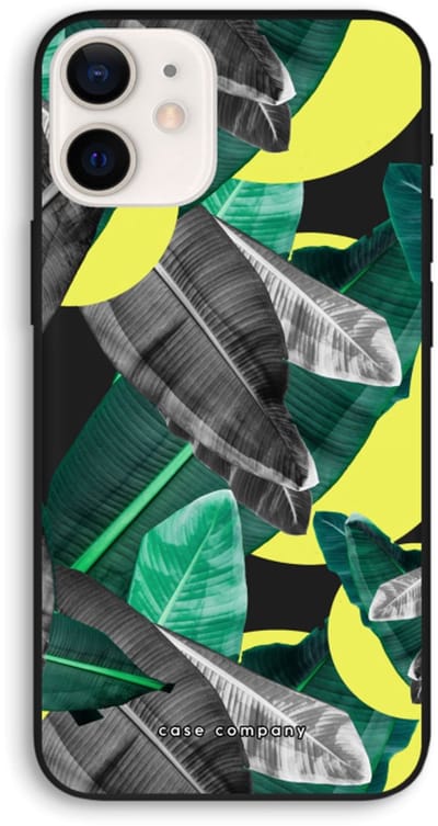 Case Company® - Hoesje geschikt voor iPhone 12 hoesje - Fantasie jungle - Biologisch Afbreekbaar Telefoonhoesje - Bescherming alle Kanten en Schermrand
