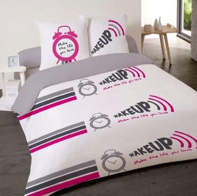 Luxe katoen dekbedovertrek WakeUp 240x200/220 met slopen