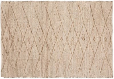 Beige tapijt voor de woonkamer Sea view, 170 x 120 cm