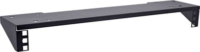 Bureaubeugel voor 19 inch componenten | 1U | zwart
