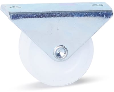 Klein wit bokwiel - 40mm - 40kg