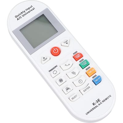 Airconditioner Afstandsbediening Universeel Lichtgewicht Draagbare AC Afstandsbediening Airconditioner Controller voor Vervanging gray