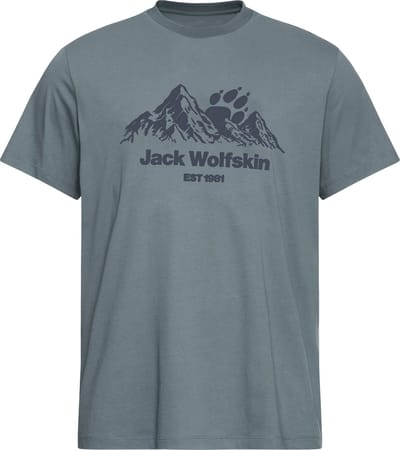 Jack Wolfskin CAREFREE T M Heren Outdoorshirt-grey odessa