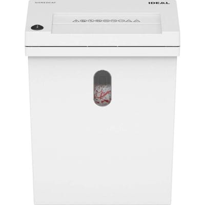 Krug & Priester IDEAL SHREDCAT 8100 Papierversnipperaar 10 vellen Cross cut 5 x 30 mm P-4 20 l Ook geschikt voor Paperclips, Nietjes, Creditcards