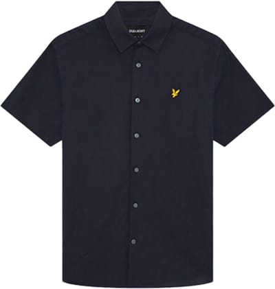 Lyle & Scott Short Sleeve Linen Blend Shirt