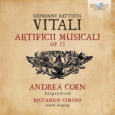 Andrea Coen & Riccardo Cimino - Vitali: Piano Concertos No. 16 In D Major K451 | No. 8 In C Major K246 | No. 19 In F Major K459 (CD)