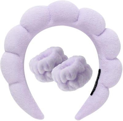 Dailygoods- Hoofdband Zacht Badstof - Anti-slip - Haarband Dames - Hoofdband voor Wassen - Make-up - Comfortabele Draagervaring