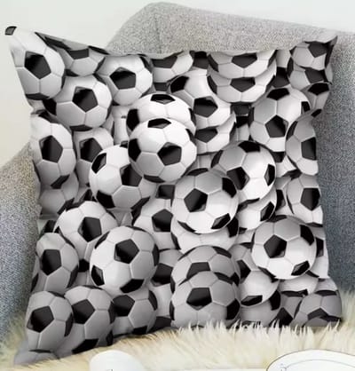 Velvet Champions Arena Collection Kussenhoes - voetbal - 45x45 cm
