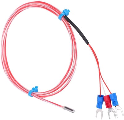 Dailygoods- Temperatuursensor -50 tot +300℃ - Temperatuursensor 3-draads - Waterdicht - Anticorrosie - Sterk en duurzaam - A-niveau chip - Temperatuurzender