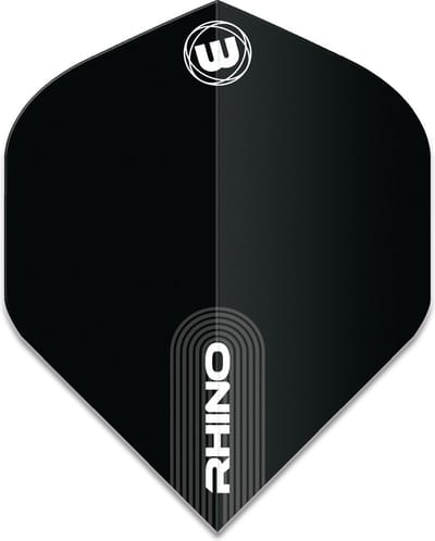 Winmau Rhino Black Flight - Dart Flights