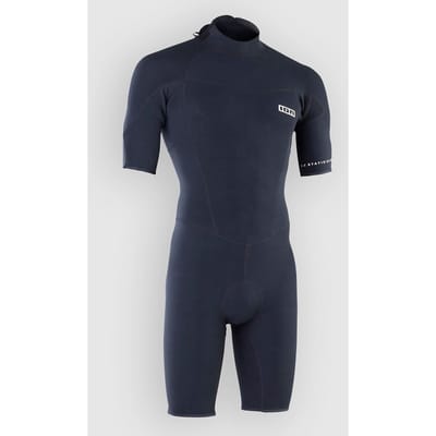 Ion Static 2/2 Shorty SS Back Zip Wetsuit zwart