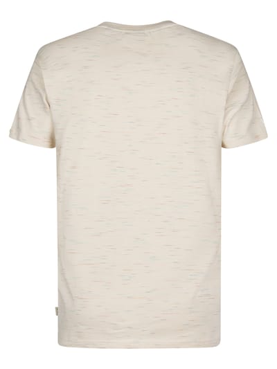 Petrol Industries - Heren Logo T-shirt Acero - Wit - Maat L