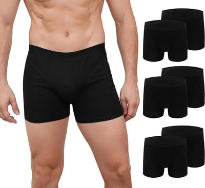 Comfortabele Katoenen Boxershorts voor Mannen - Ademend, Zacht en Perfect voor Dagelijks Gebruik