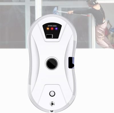 Ramen Schoonmaakrobot - Glasreiniger Robot - Automatisch Ramen Wassen - Ultrasone Waterspray - 5600 Pa Zuigkracht - Wit