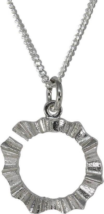 AuBor ®,  Hanger. Kleine zilveren Aurora kroon.