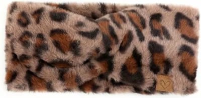 Bijoutheek Sjaal (Fashion) Haarband Panter Coffee