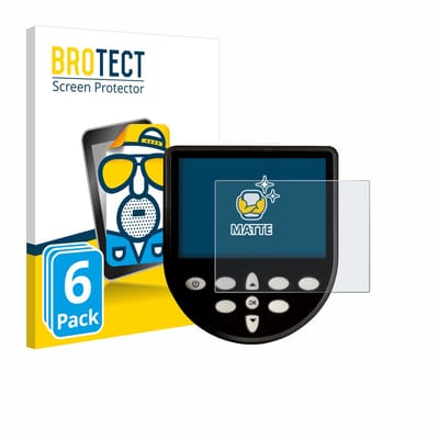 BROTECT - Screenprotector voor WaterRower Series 4 Monitor - Folie Beschermfolie matte 6 Stuks