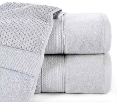 Luxe Katoenen Badhanddoek Jessi 50x90cm 500g/m² Zilver