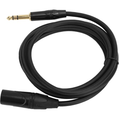 Câble XLR mâle vers jack mâle 6,35 mm JORINDO, cordon de microphone à signal équilibré, JD6004-1 m