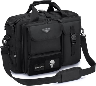 Professionele Laptoptas voor Mannen - Business Schoudertas voor 14/15.6/17.3 Inch - Ideaal als Cadeau voor Zakenreizigers en Studenten