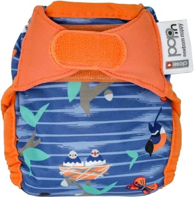 Close Pop-In Pasgeboren Luiers, Reusable Katoenen Luiers, Multicolour (Twilight Garden), 0-3 Maanden (2-5,5kg)
