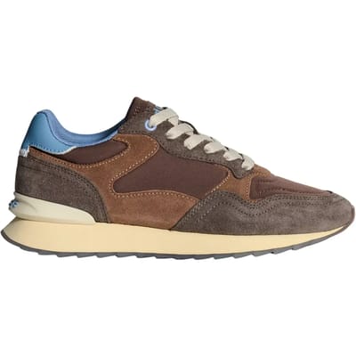 The Hoff Brand Amsterdam Sneakers - Suède - Dames - Bruin - Maat 36