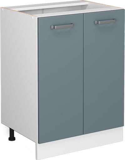 Vicco R-Line Universele onderkast – 60 cm met deuren, zonder werkblad Blauw-grijs