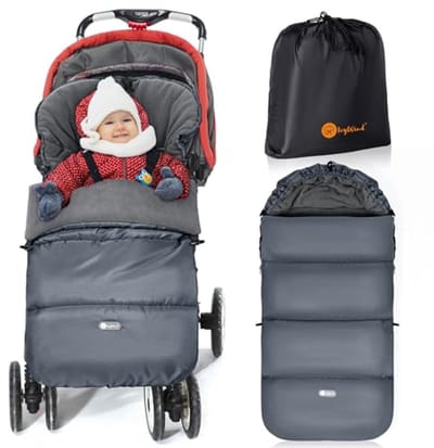 Universele Voetenzak voor Kinderwagen - Waterdicht, Warm en Duurzaam, Ideaal voor Winter