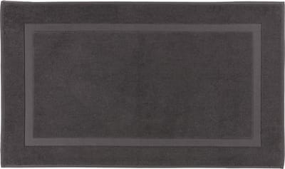 Casilin Badmat 60x100cm Una - Waterabsorberende Badkamermat - Wasbaar en Sneldrogend - Voor Douche en Bad - 100% Katoen - Rechthoek - Donkergrijs