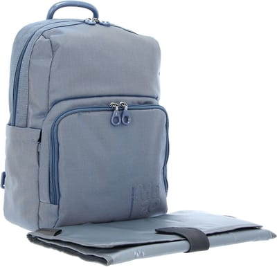 MANDARINA DUCK Rugzak MD20 Mommy Baby Bag Cosmic Sky Blauw Zilverkleurig