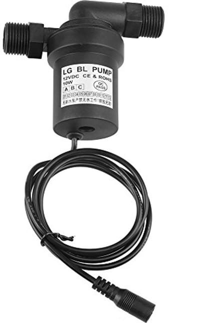 Dailygoody - Zonnepomp - DC12V/10W - Submersible Water Pump - 8L/min - Voor Circulatie - Ideaal voor vijver - Geschikt voor tuin - Model DC12V