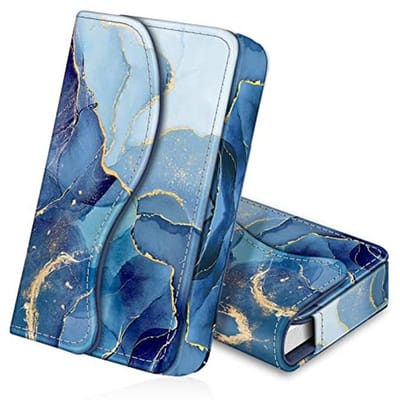 Fintie Credit card case / business card case, premium handmade card holder, magnetic closure pockets,