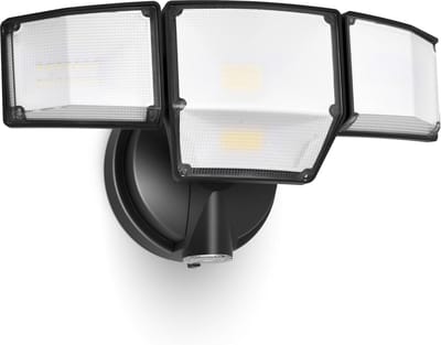 80W Ultraheldere LED Buitenlamp met Bewegingssensor en Dag-Nacht Sensor, 9000LM, IP65 Waterdicht
