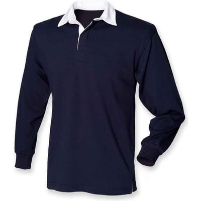 Origineel rugbyshirt voor heren op de eerste rij XL Vloot