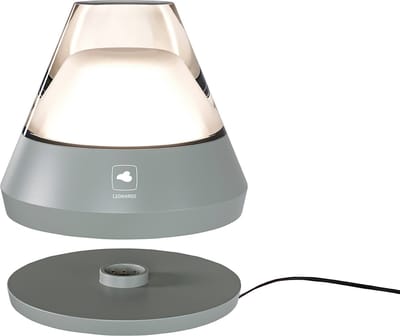 Leonardo tafellamp SALERNO - Grijs, RGB, oplaadbaar - dimbaar voor binnen en buiten - acculamp