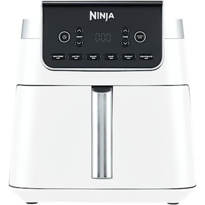 Ninja Airfryer XXL Max Pro - 6.2 liter - 6 Kookprogramma's - in Hoogte Verstelbare Plaat - 2024 Model - Wit - AF180EUWH