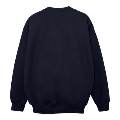 Disney Meisjes Lilo en Stitch Kerstmis Sweatshirt (Marineblauw)