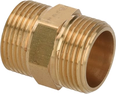 Draad Dubbele Nippel 3/4" X 3/4"
