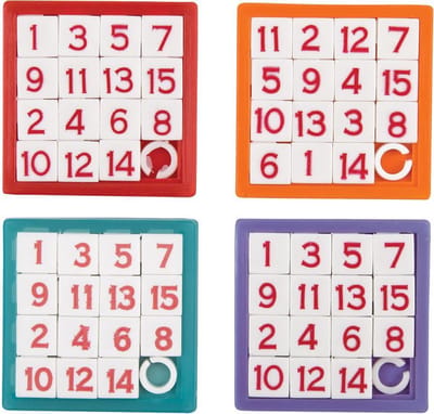 Uitdeelcadeautjes Getallen Puzzels 4st