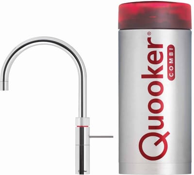 Quooker Fusion Round Kokendwaterkraan - COMBI boiler - Chroom - 3in1