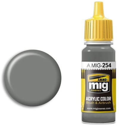 AMMO by Mig Jimenez Hobbyverf Acrylverf - MIG 0254 RLM 75 Grauviolett - Acryl Verf flesje - 17 ml